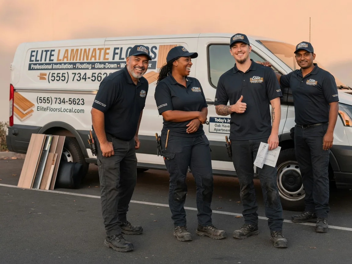 Laminate flooring installation company in Ravia, OK